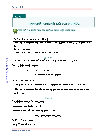 Tài liệu Tự học Toán 8 - Phần 3