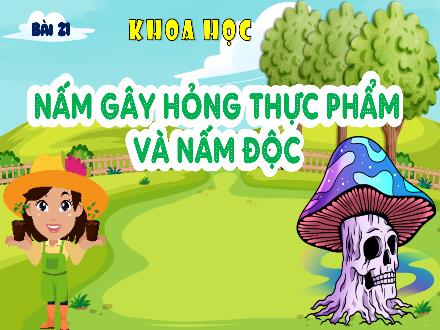 Bài giảng Khoa học Lớp 4 (Kết nối tri thức) - Bài 21: Nấm gây hỏng thực phẩm và nấm độc - Trương Huyền Trang
