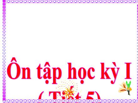 Bài giảng Toán Lớp 4 - Tuần 18: Ôn tập học kỳ I (Tiết 5) - Nguyễn Thị Kim Dung